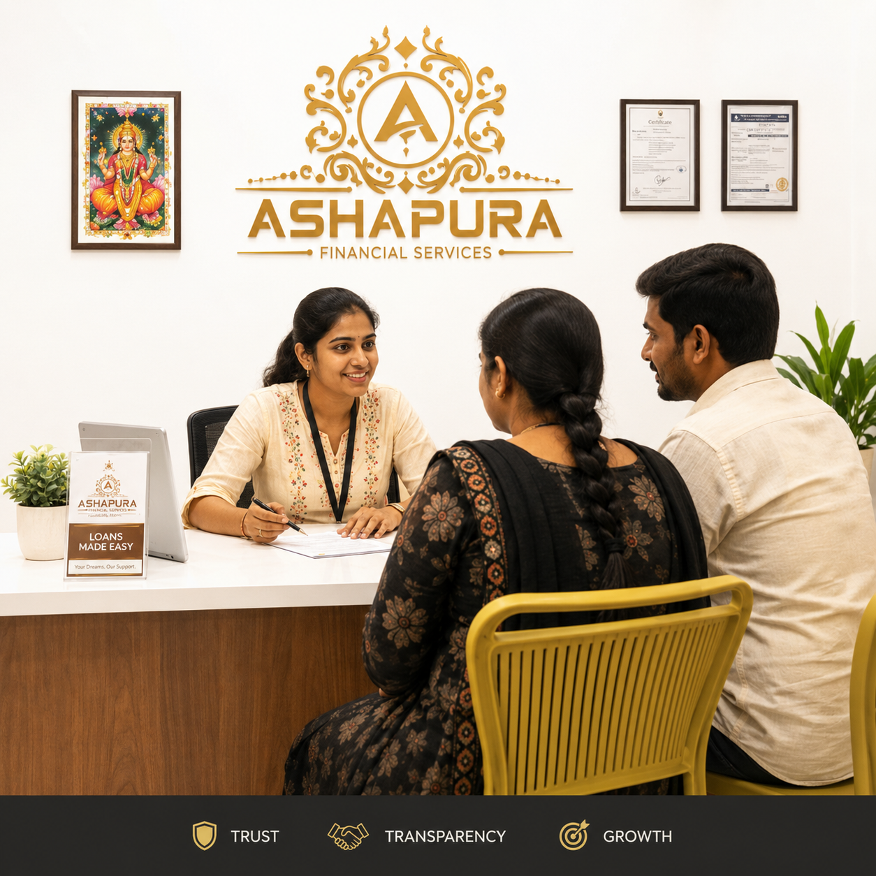 Ashapura Home & Business Loan Success